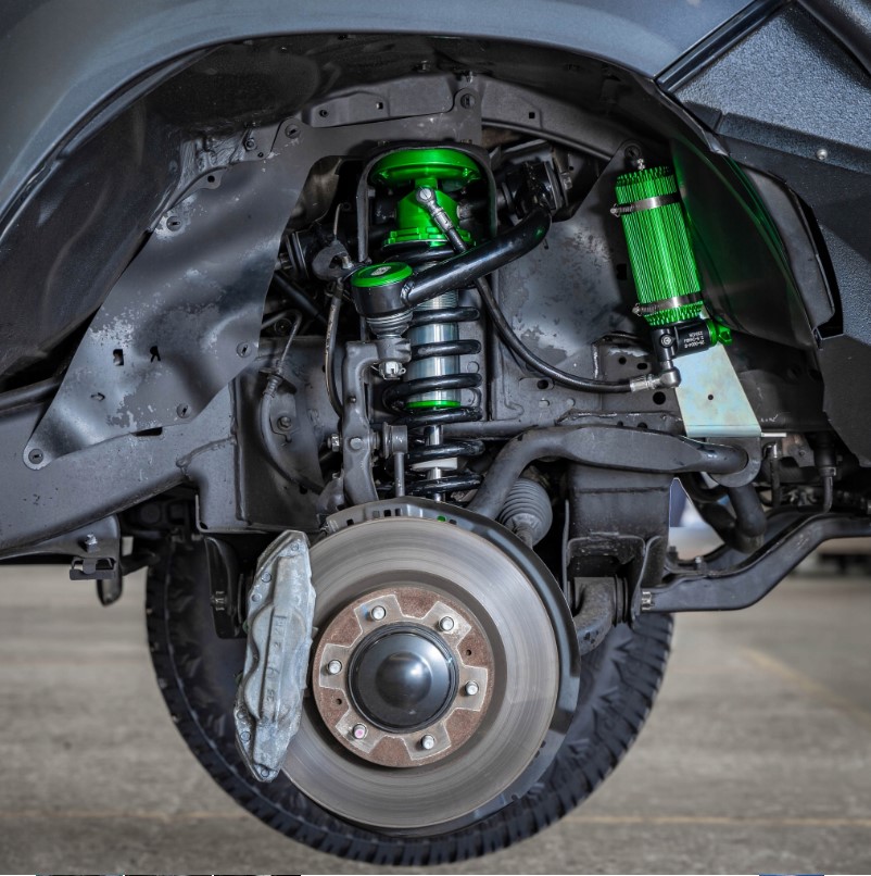 AMORTIZOR HD REGLABIL CU ARC FATA DREAPTA COILOVER MRP 2.5 lift 2-3" EFS TOYOTA HILUX REVO 2015+ - imagine 7