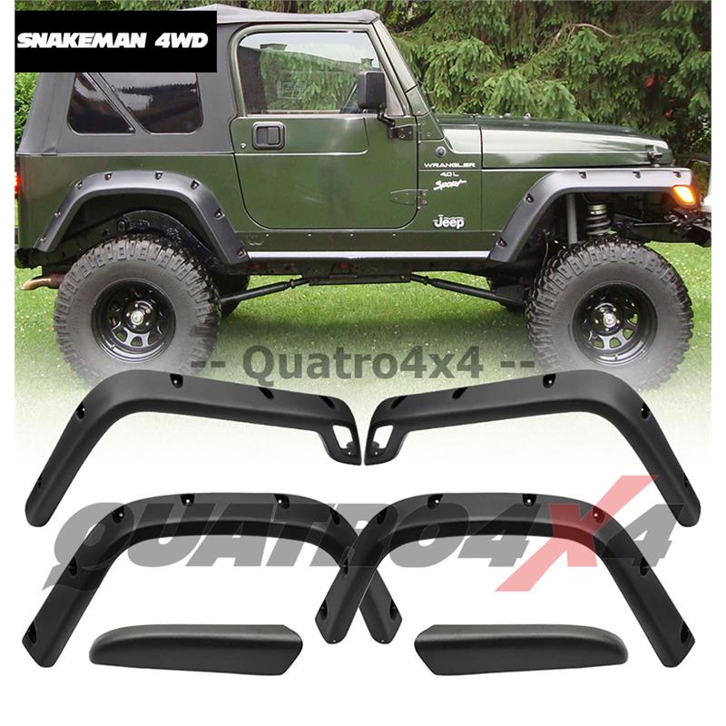 Overfendere extensii roti Jeep Wrangler TJ 1997-2016